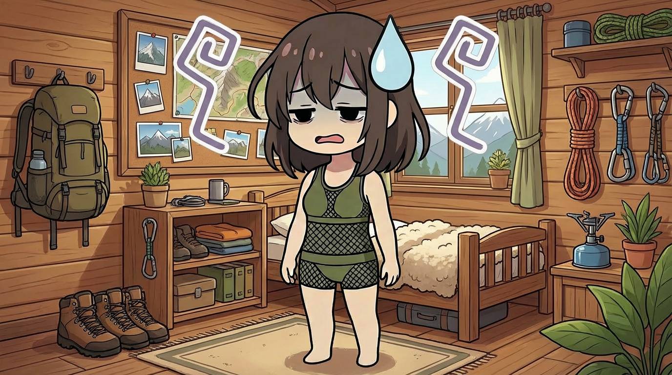 ミレー(Millet)「ドライナミックメッシュ」の見た目はヤバいが性能はガチ！汗冷えを物理的に解決する厚手網シャツ